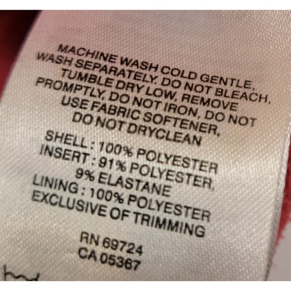 Columbia Fleece Jacket Women's M Fitted Full Zip Long Sleeve Pink  Gorp Trail - Picture 6 of 9